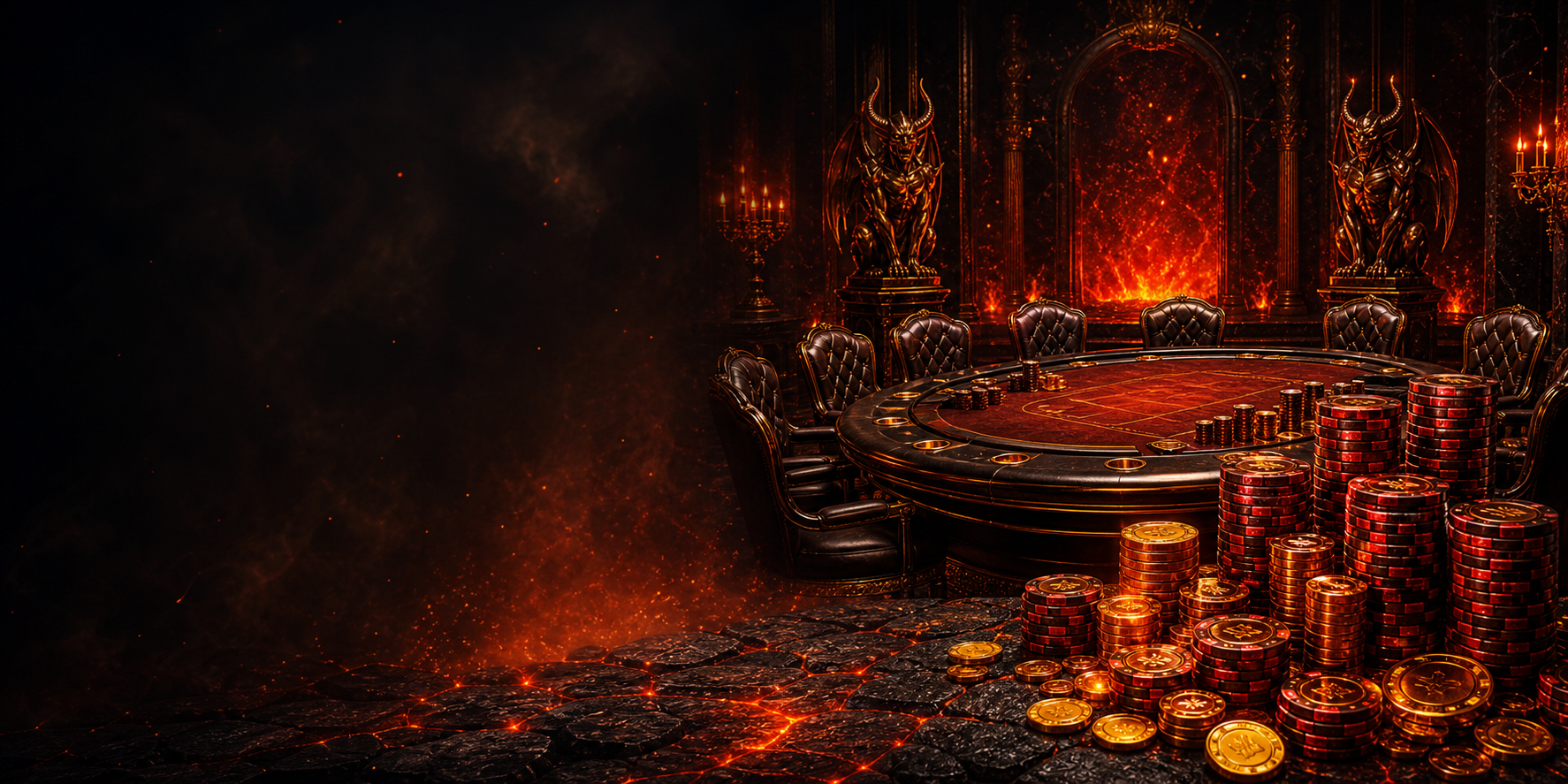 HellSpin promo banner bez textu Bonus pro velké hráče